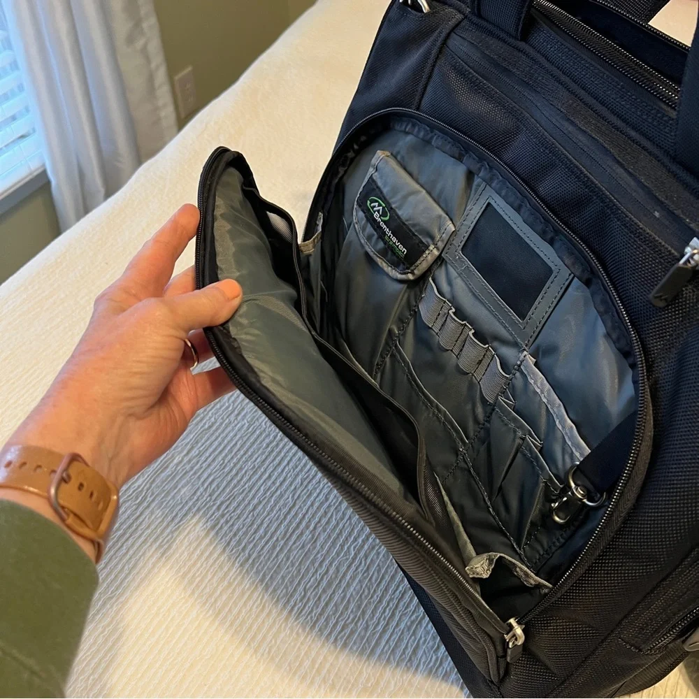 Brenthaven laptop computer bag black